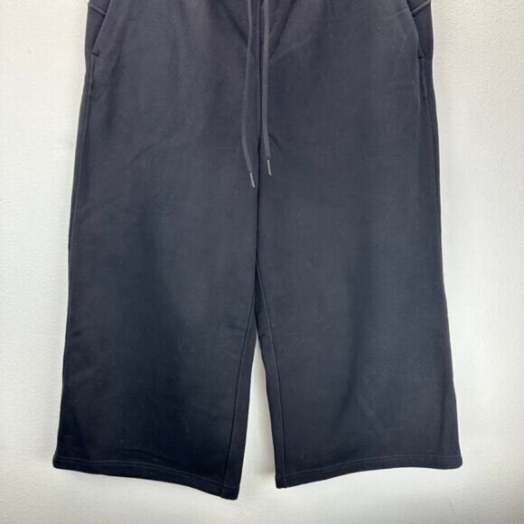 Lululemon Loungeful High-Rise Wide Leg Crop Black 14 - Picture 5 of 13